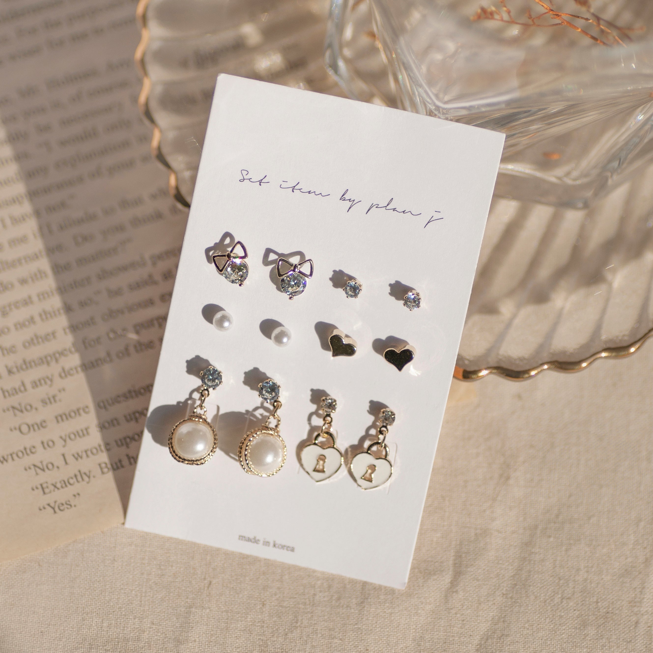 NEW LOCK & LOVE ピアス [12個セット]