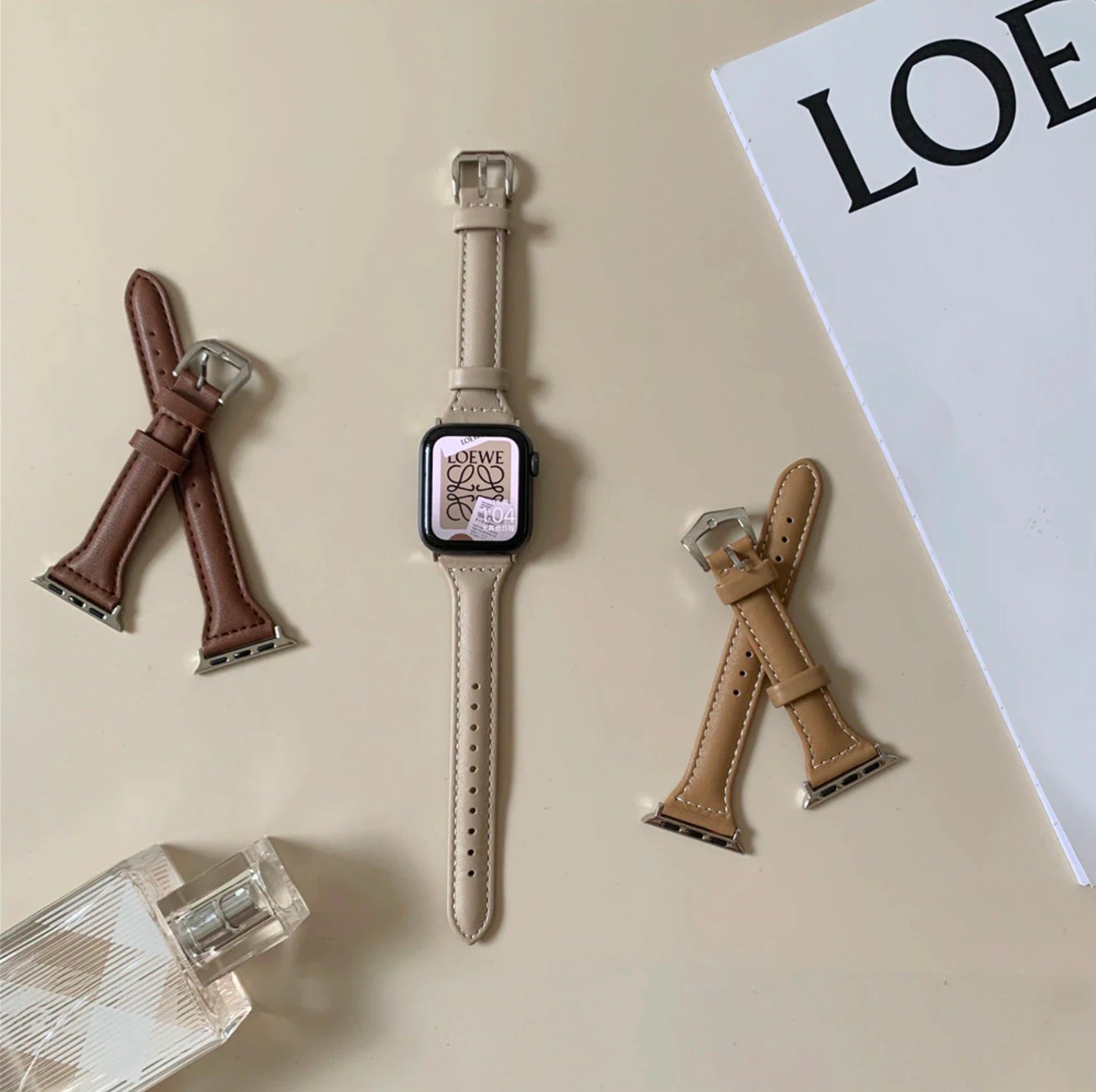 本革 レザーループ apple watch バンド