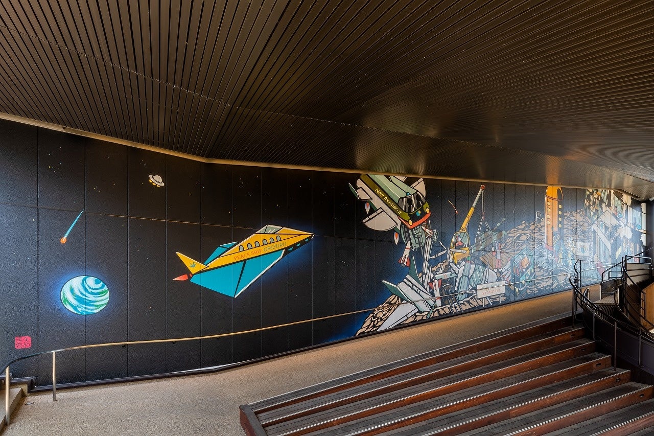 ２層目 毛利まさみち氏「月面平和都市」