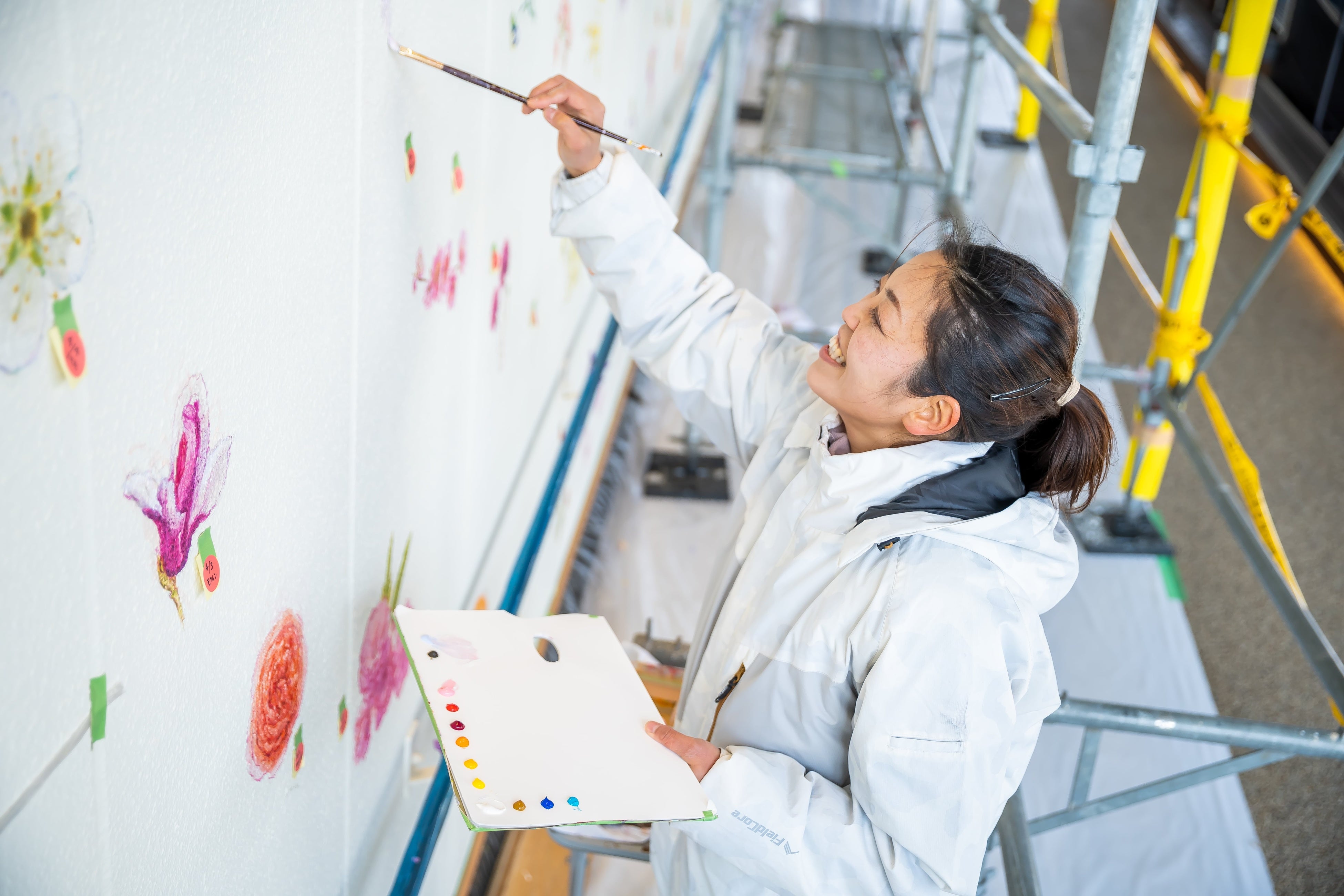 制作過程（田中美紀氏）