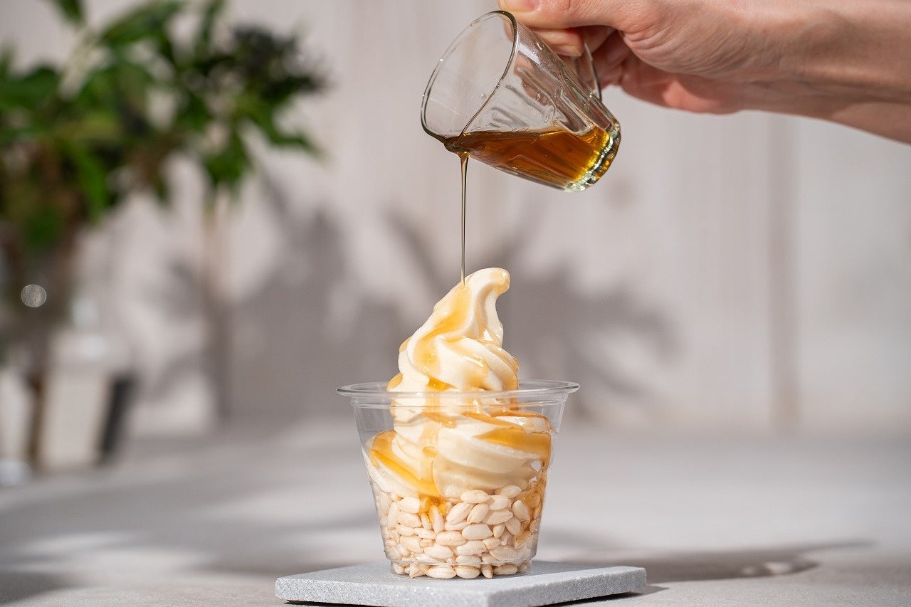 お米のソフトクリーム