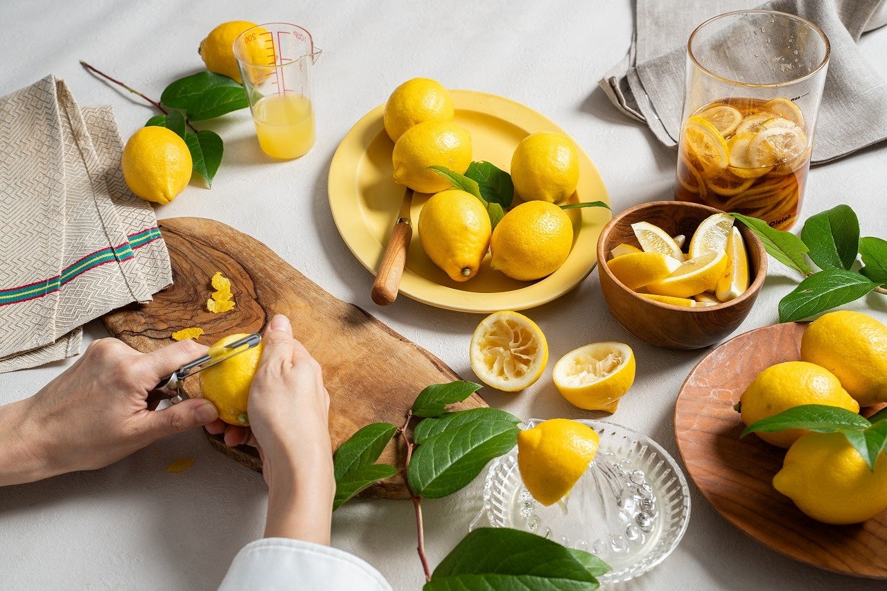 広島の農家から仕入れた果物