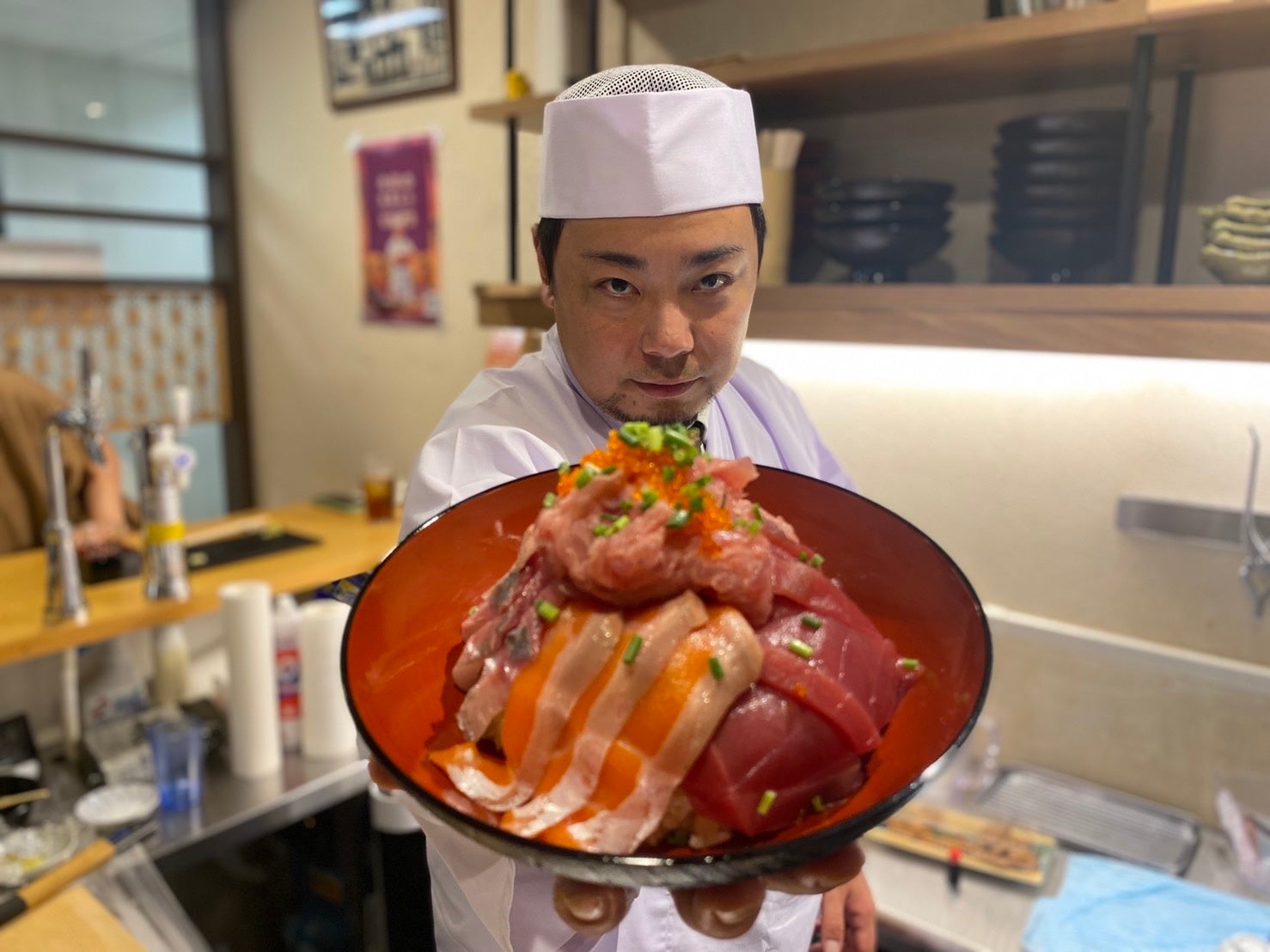 締めに名物まかない丼はいかが？