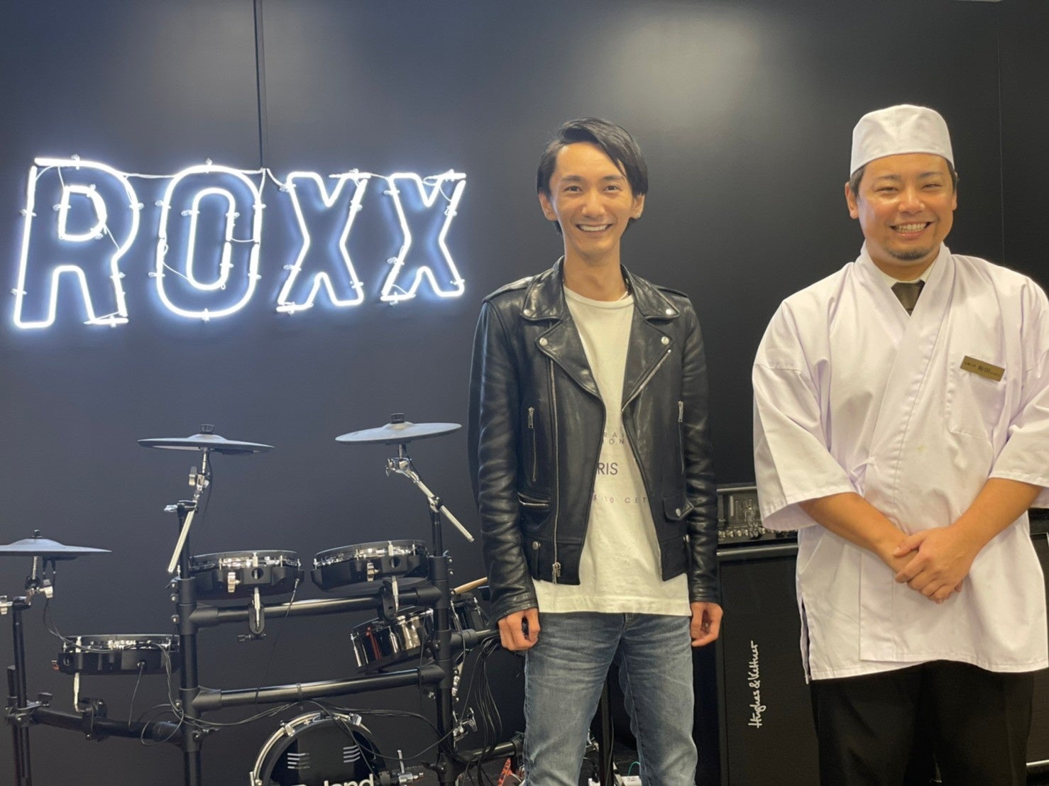（左：株式会社ROXX 代表取締役 中嶋 汰朗　右： 転職大将 蛎田）