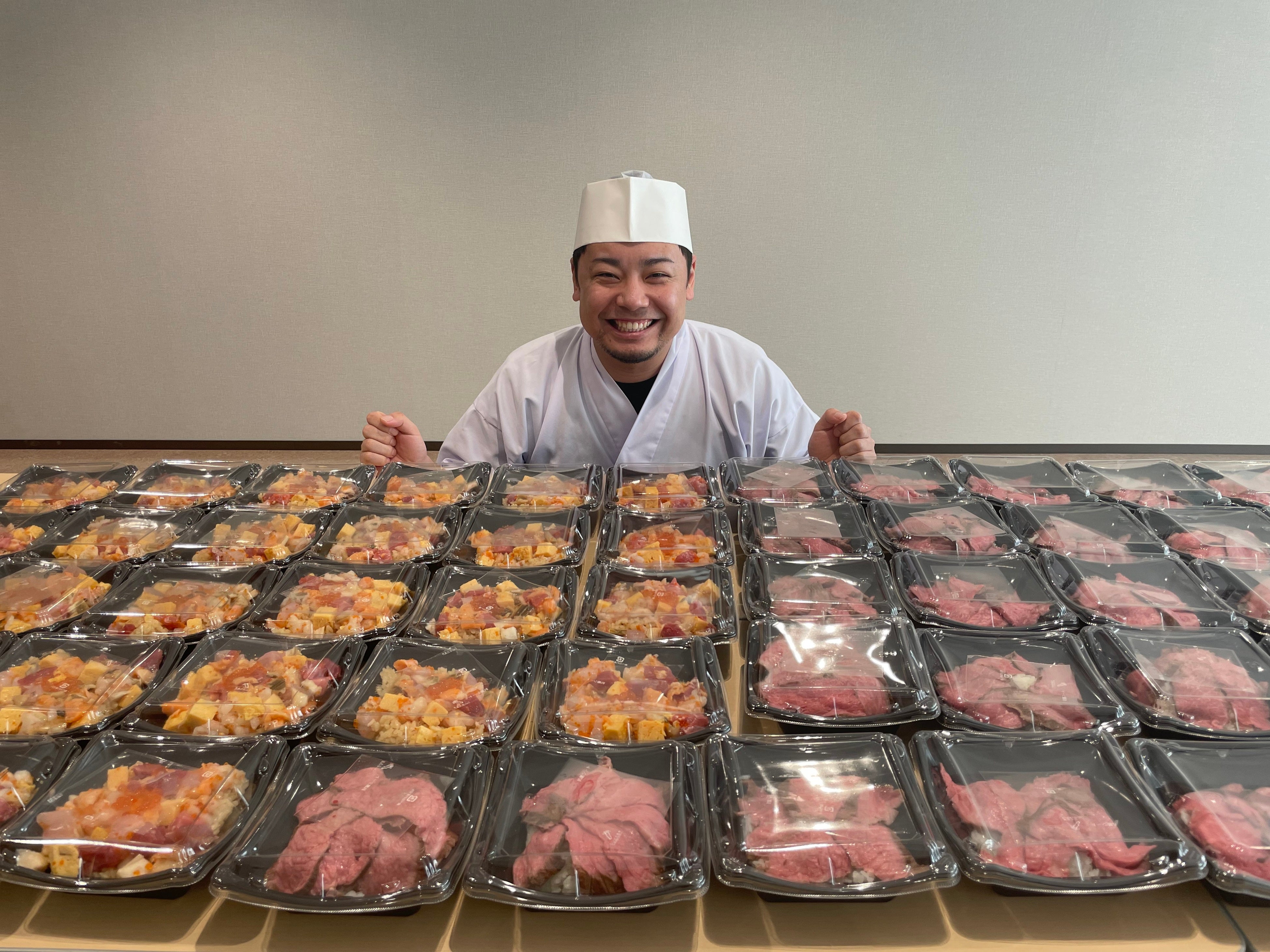 大将「ちらし寿司丼もローストビーフ丼も、いい食材を使用しています」