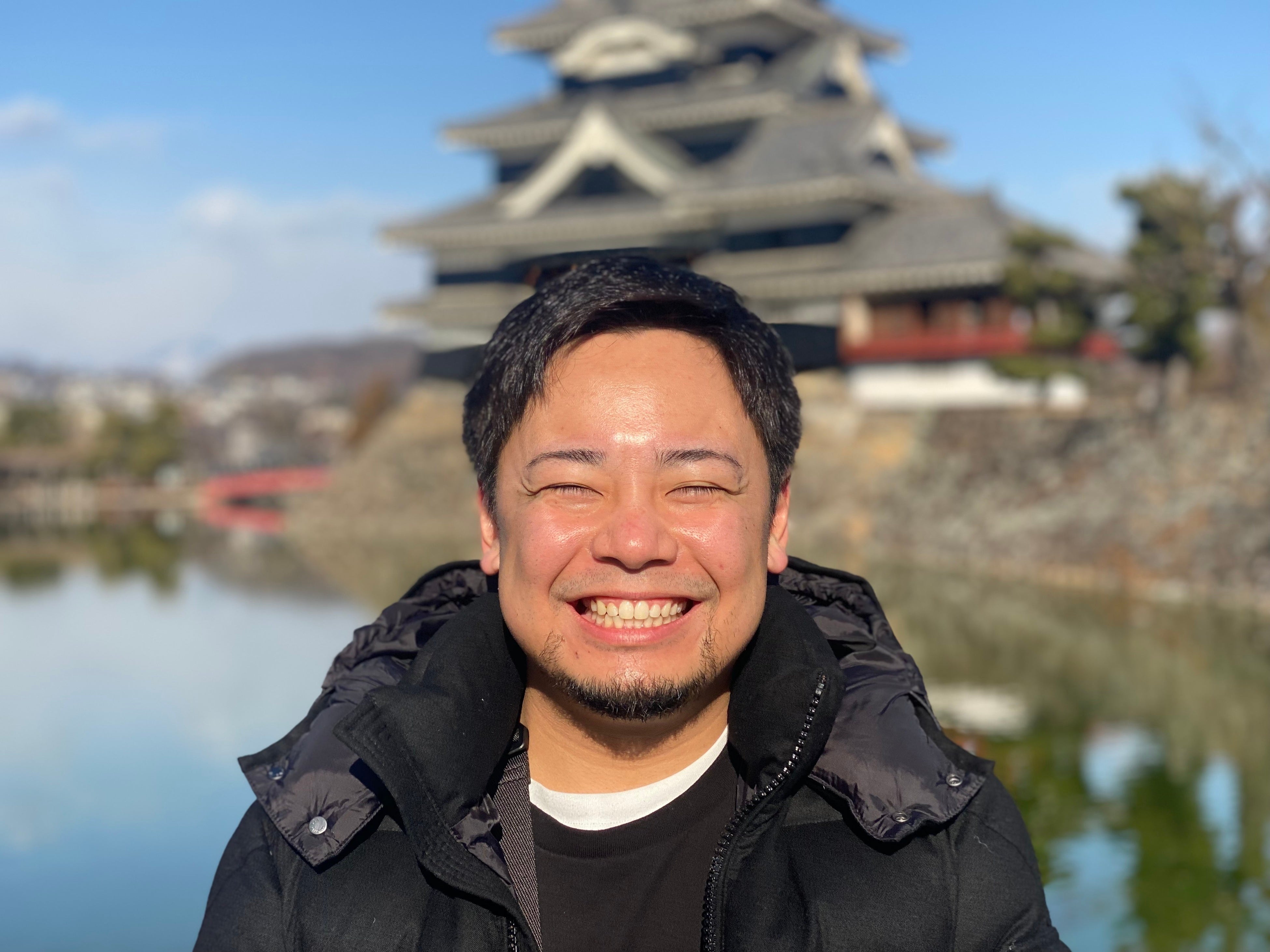 悩みが解決して笑顔を取り戻した大将