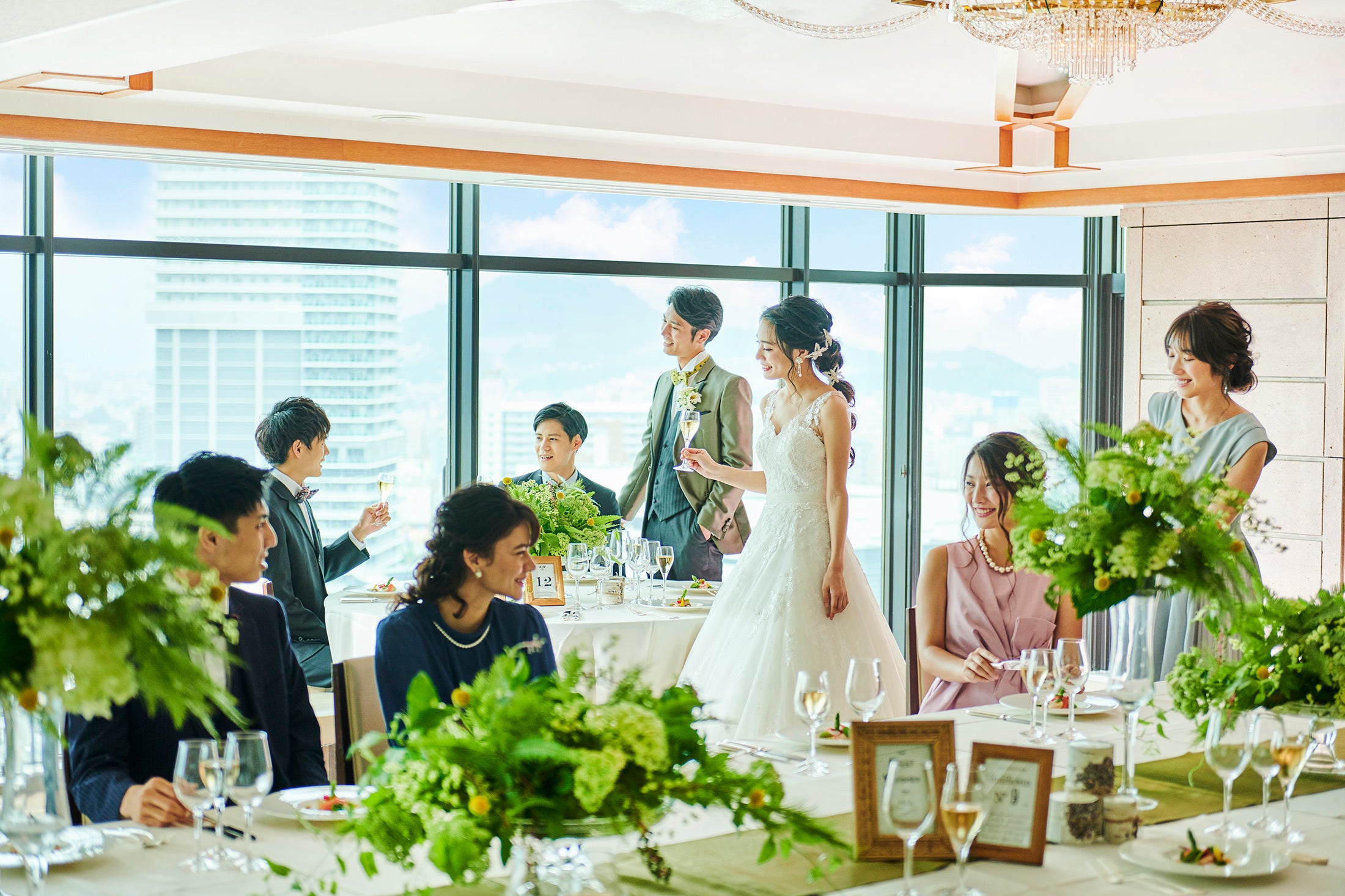 最上階「曙光」婚礼イメージ