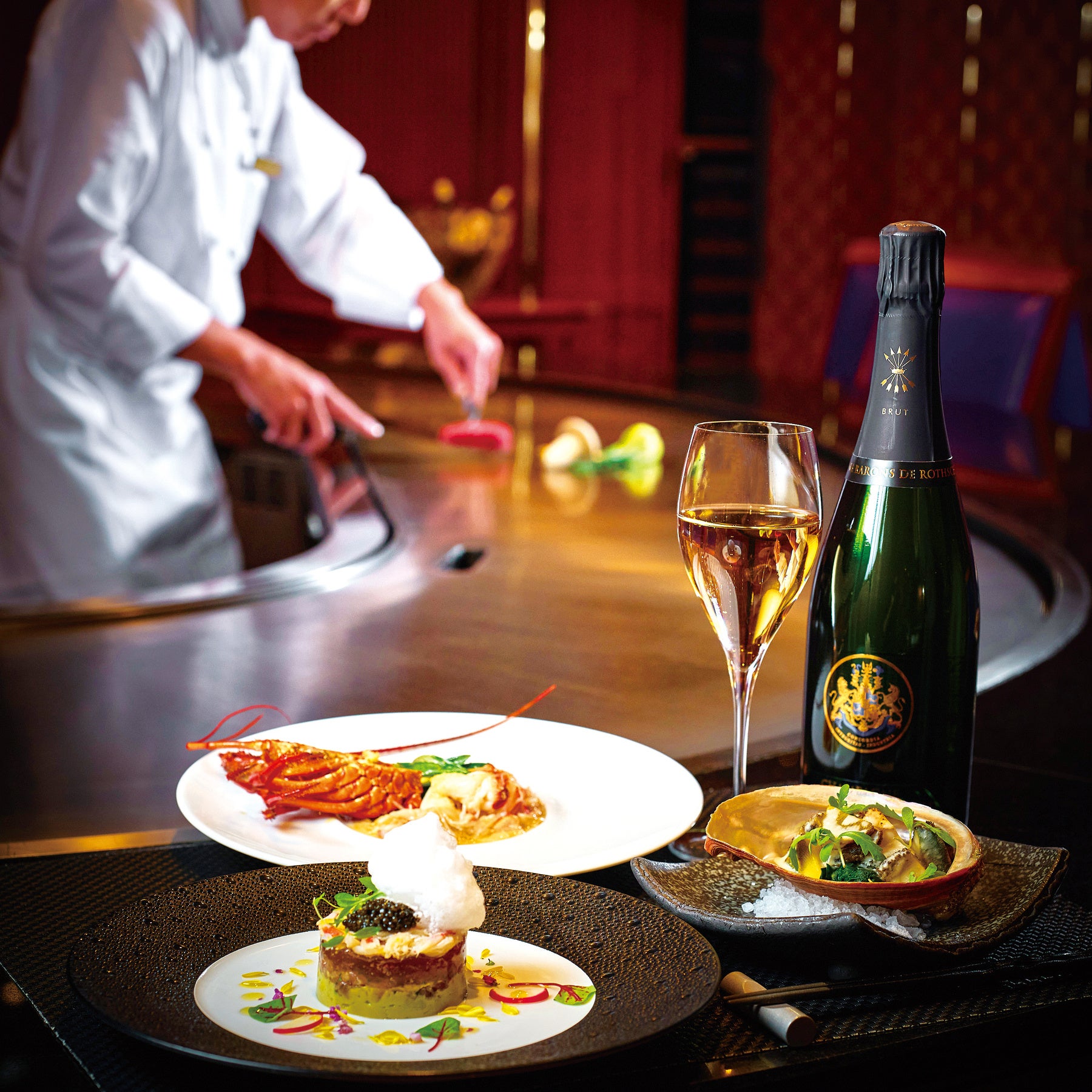 鉄板焼「季流」　料理イメージ