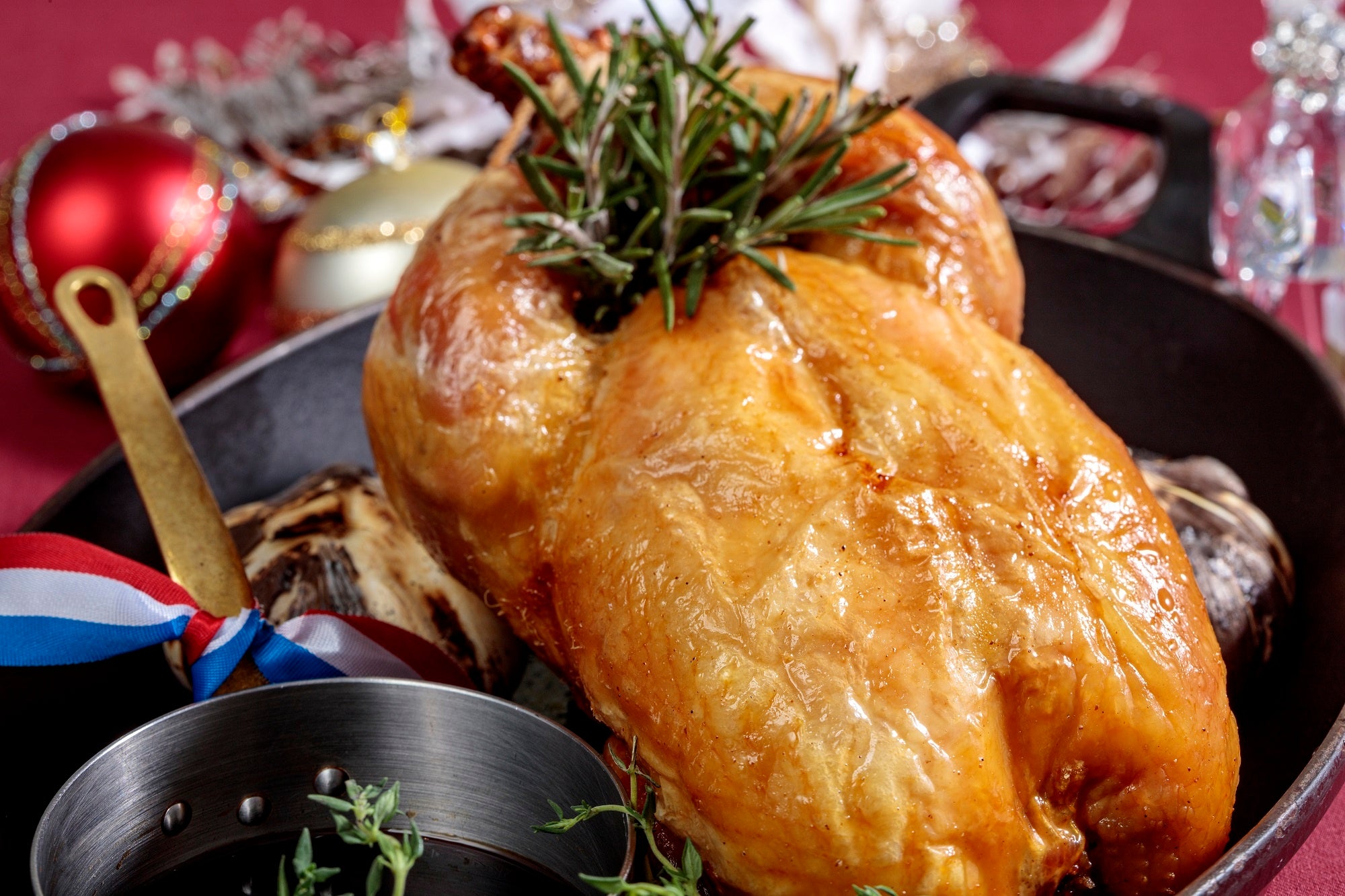 若鶏のローストチキン