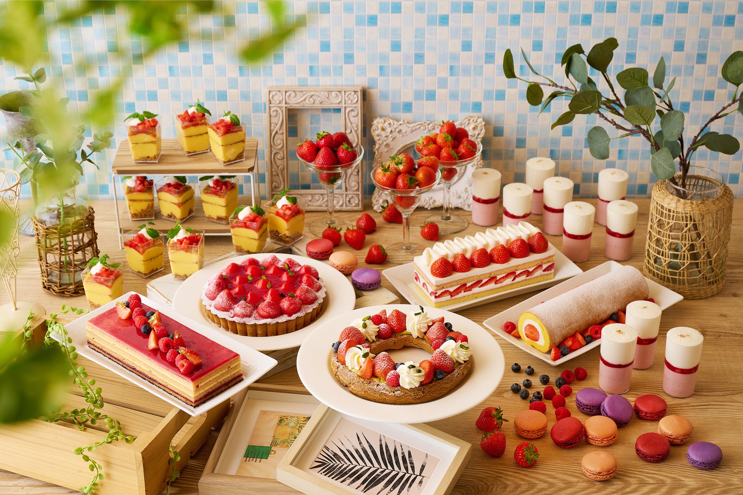 苺づくしのスイーツバイキング　メニューイメージ