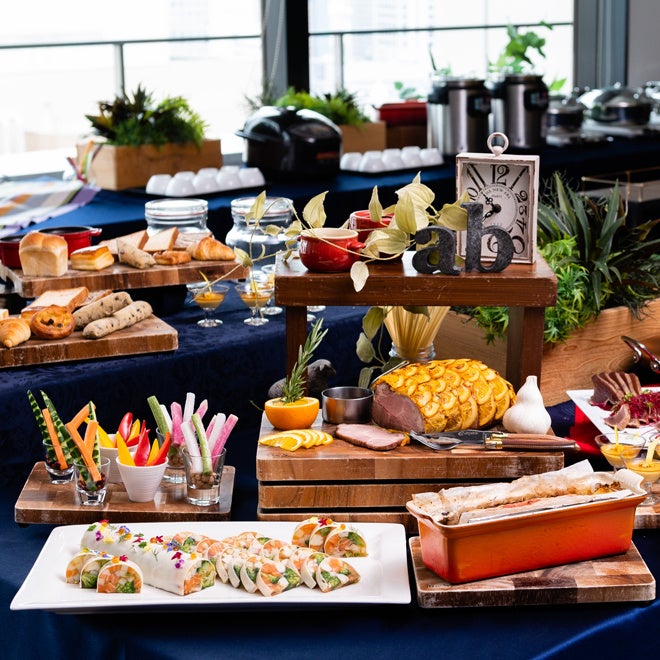 スカイダイニング「アブ」の「新春ブッフェ」