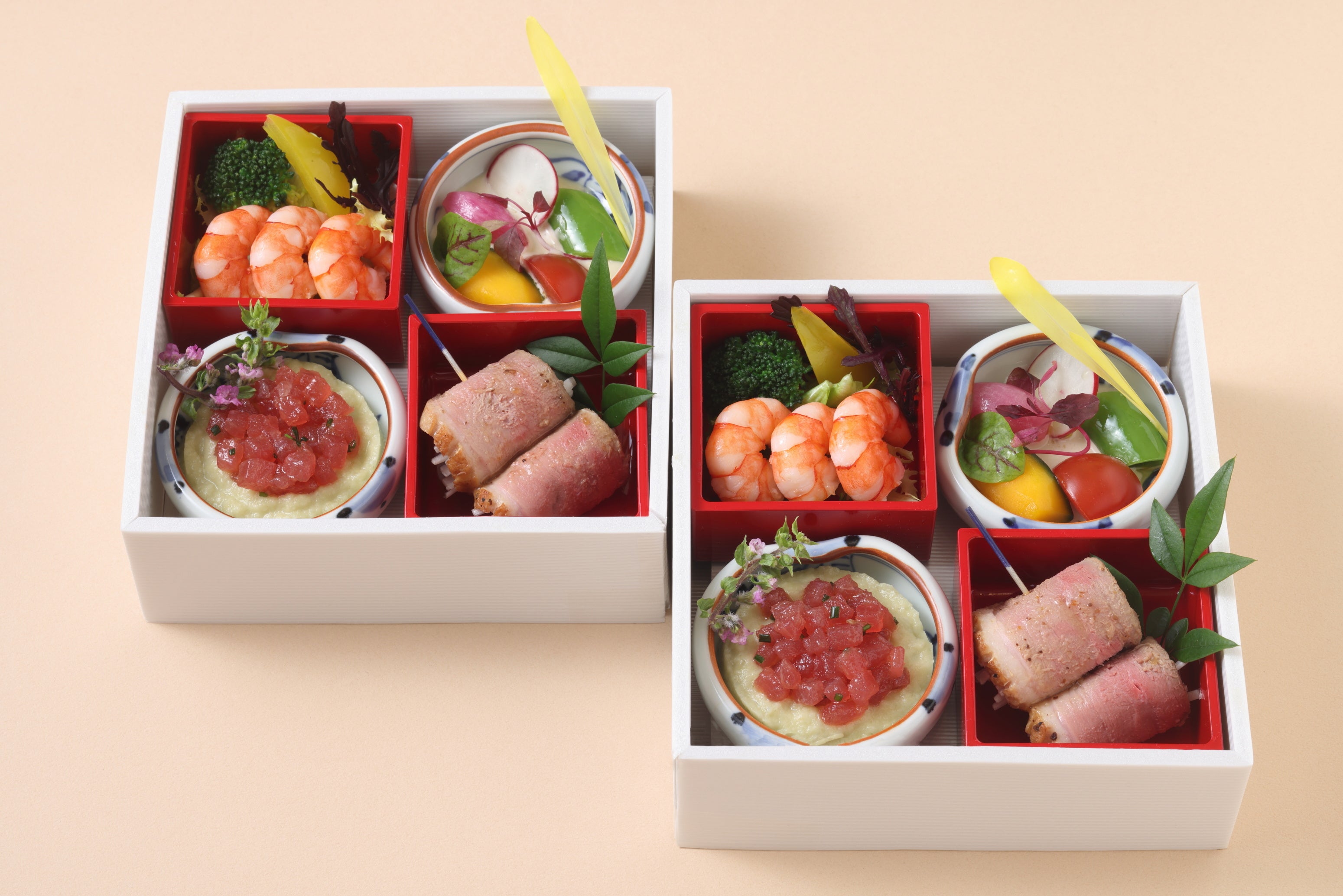 ※カフェレストランル・タン  本日のお薦めアミューズお重盛りイメージ