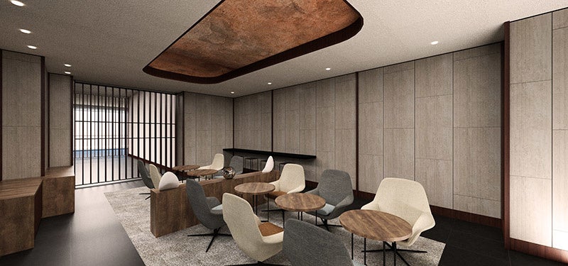 宿泊者専用ラウンジ