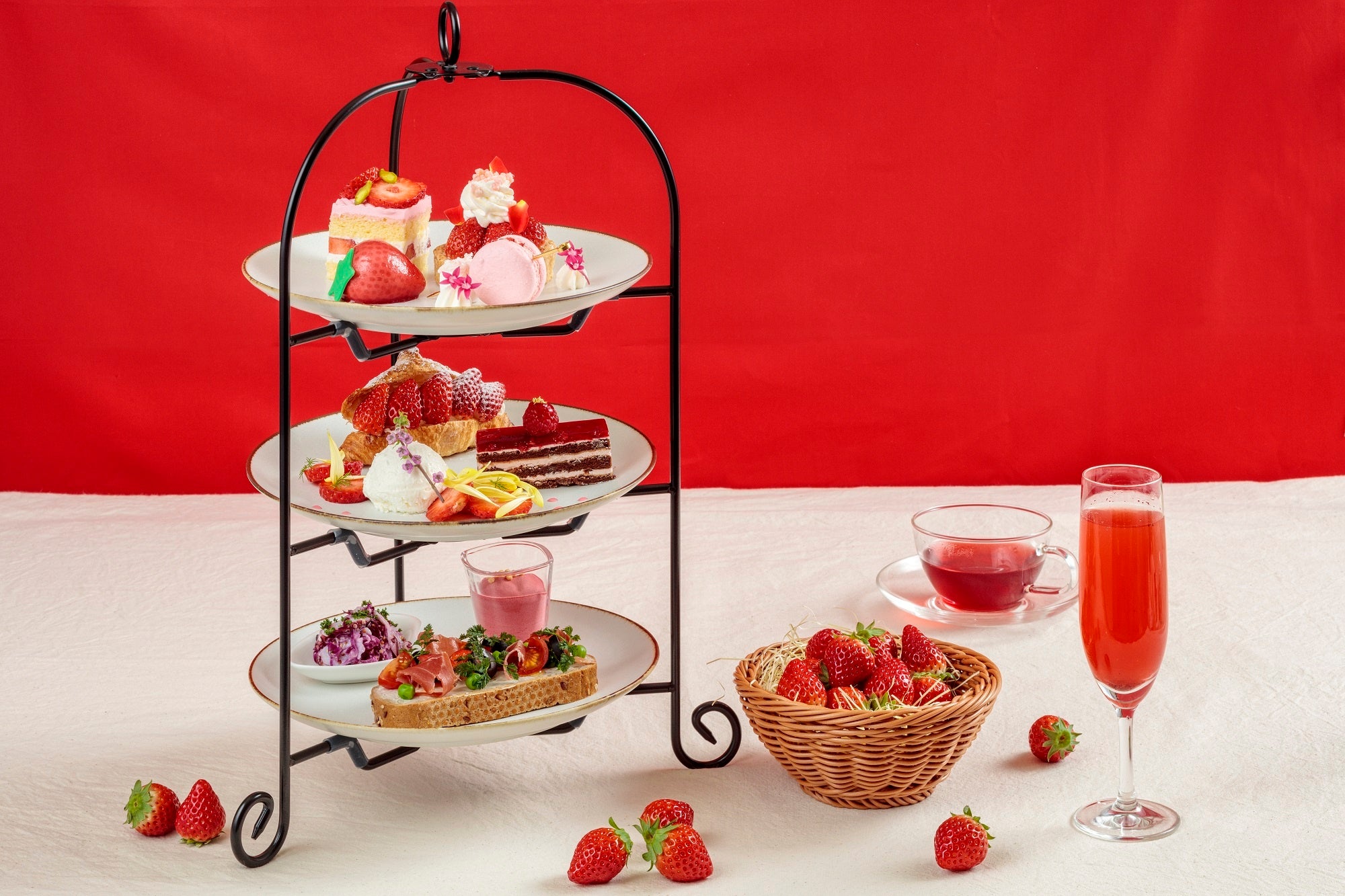 アフタヌーンティーセット～いちご～イメージ