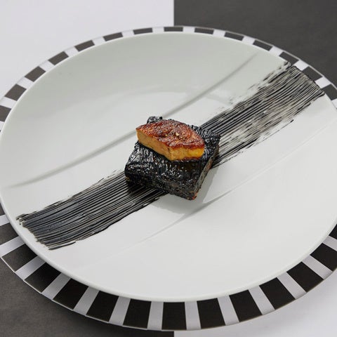 コシノジュンコ流お好み焼き　フォアグラ添え