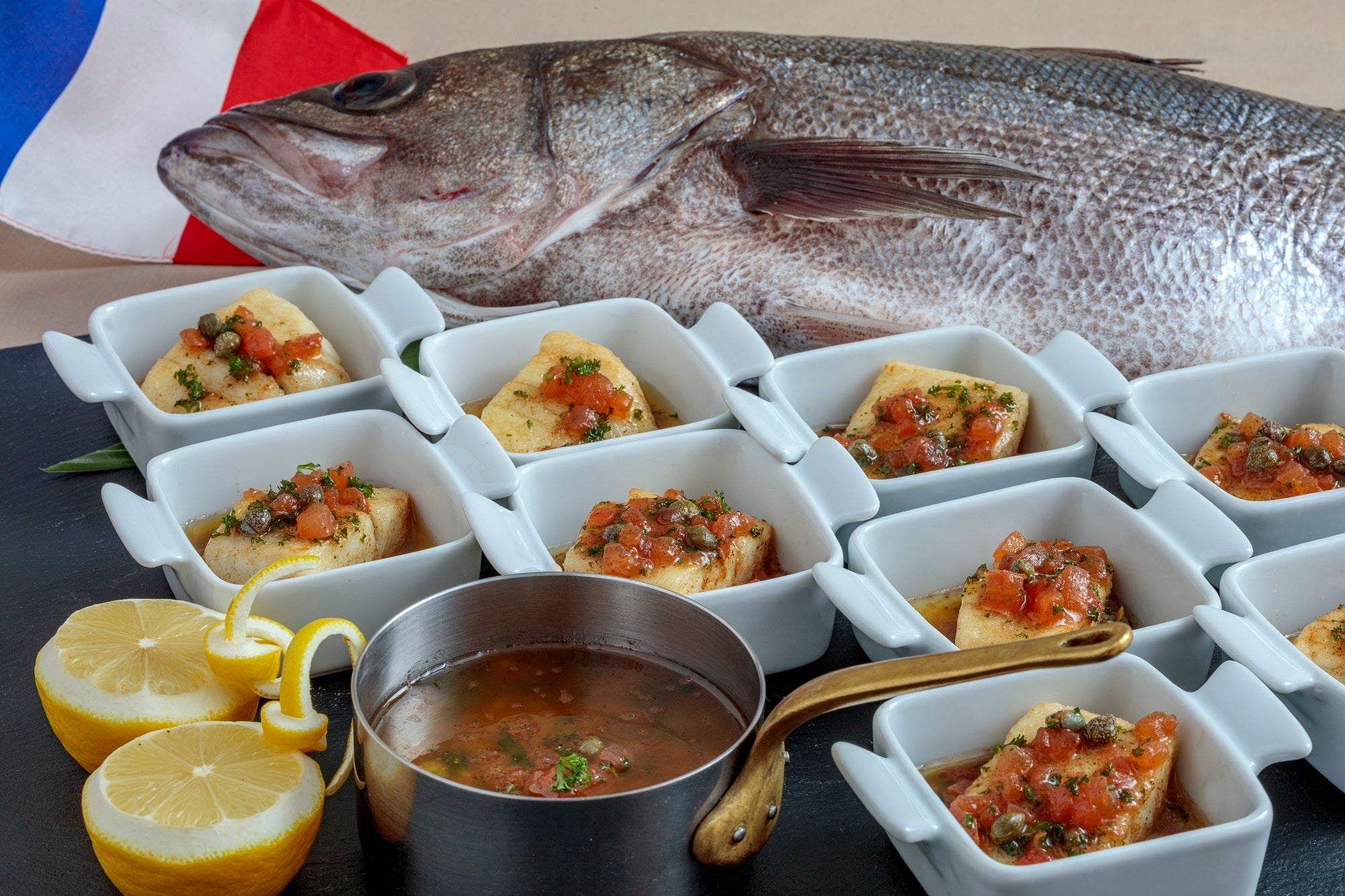 フランス：白身魚のムニエル