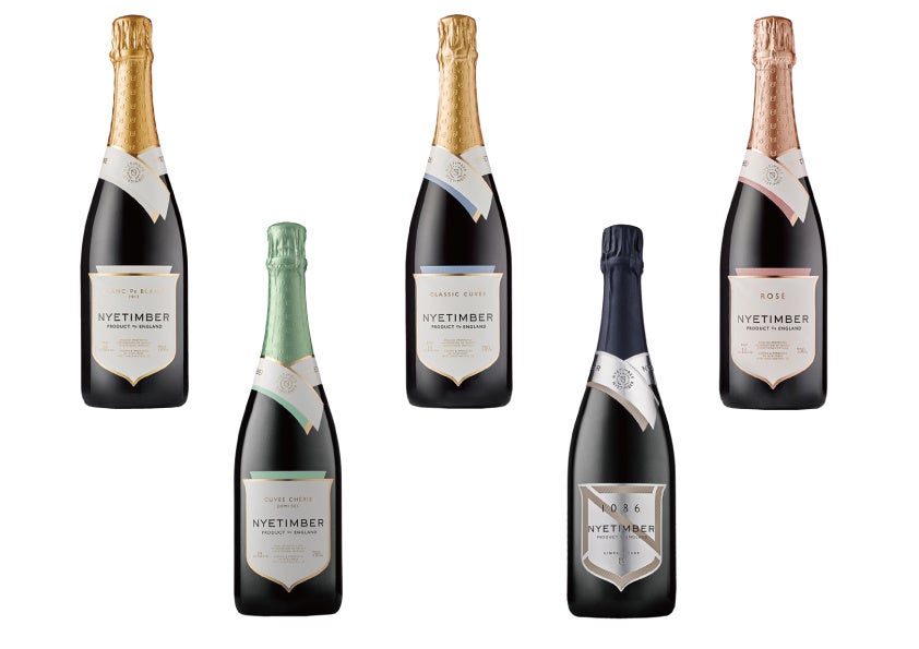 スパークリングワインの数々