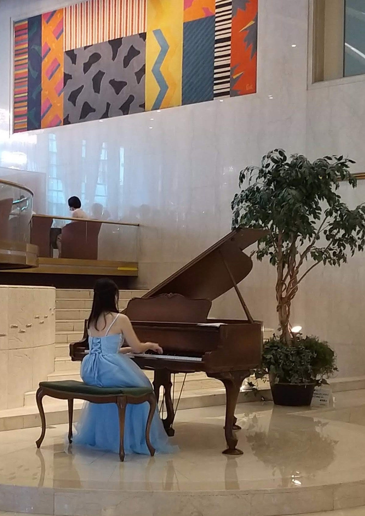 2022年ロビー演奏の様子