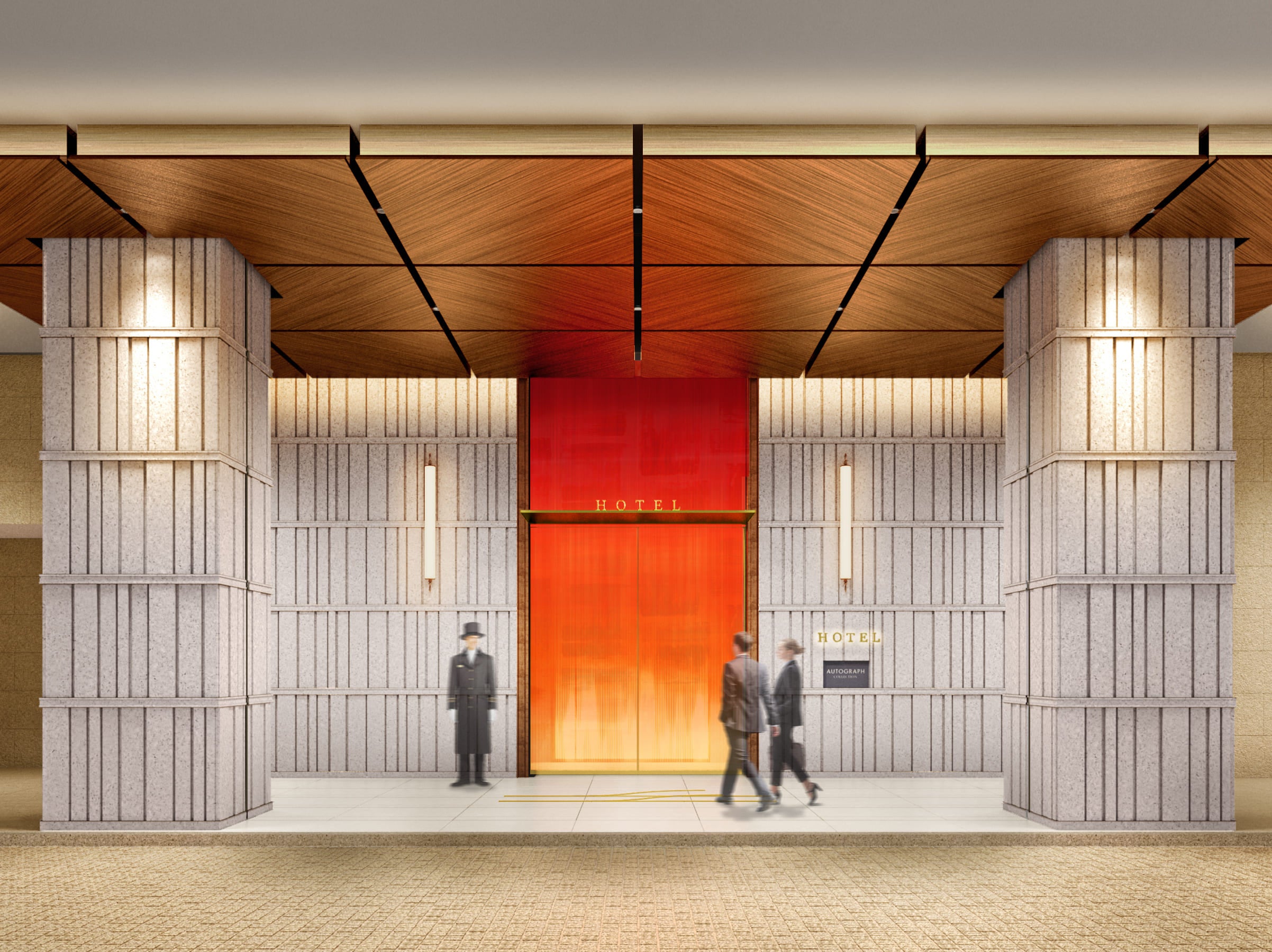 ホテル正面玄関イメージ