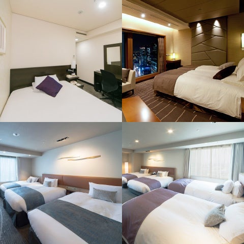 多彩な部屋タイプ（ホテルグランヴィア大阪）