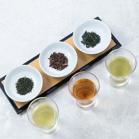 水出し利き茶三種