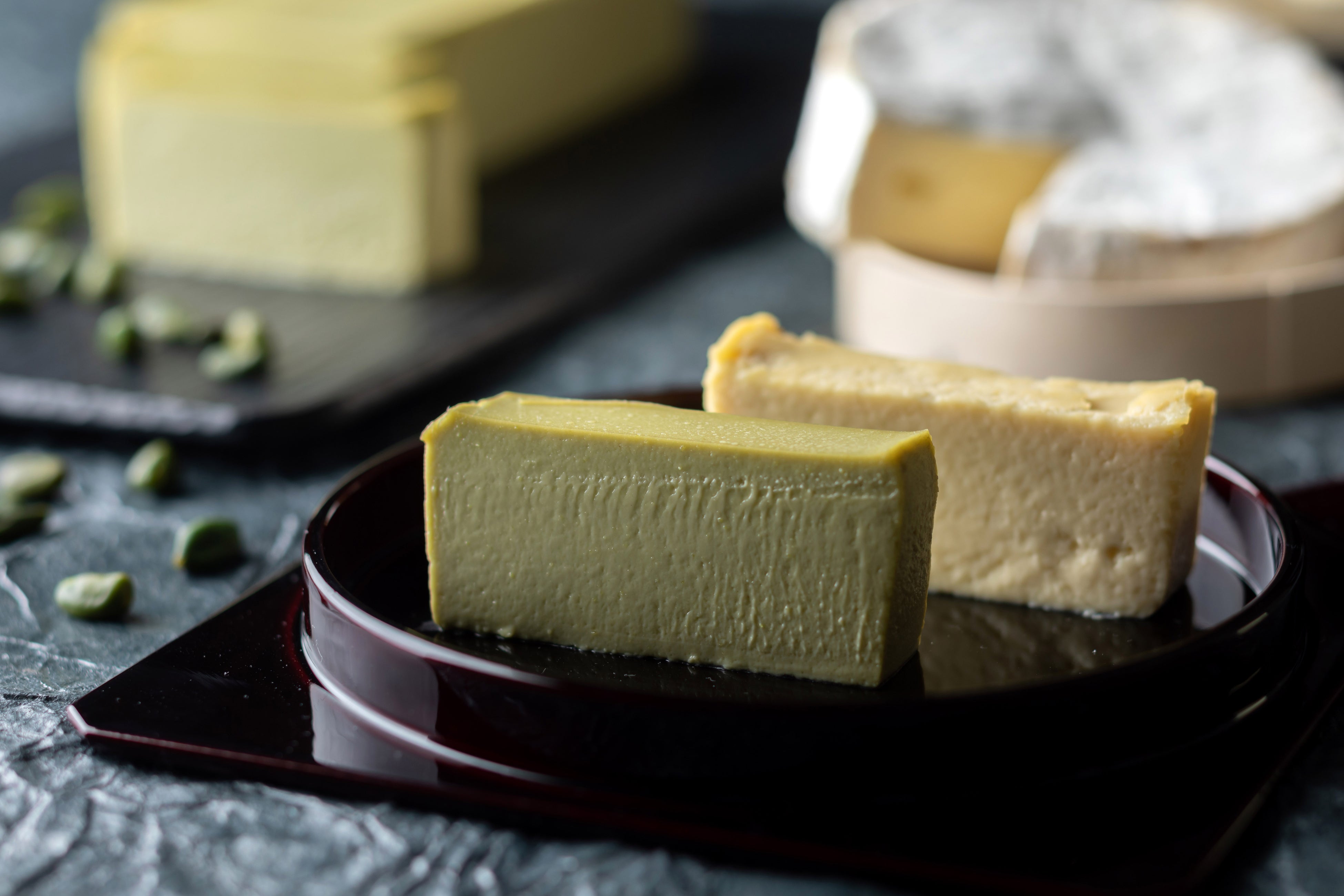 濃厚メニュー　濃厚生チーズケーキ