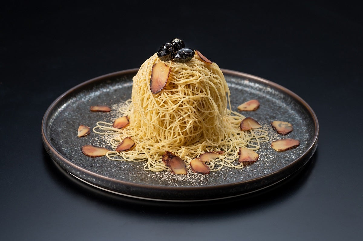 ホテルグランヴィア岡山「生搾りモンブラン ～栗×丹波黒豆～」