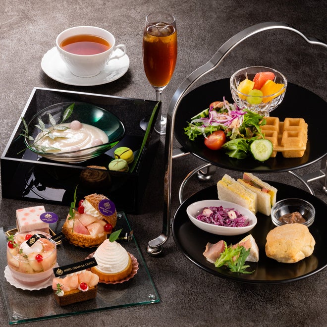 【７～８月】アフタヌーンティーセット～桃とはちみつ紅茶～