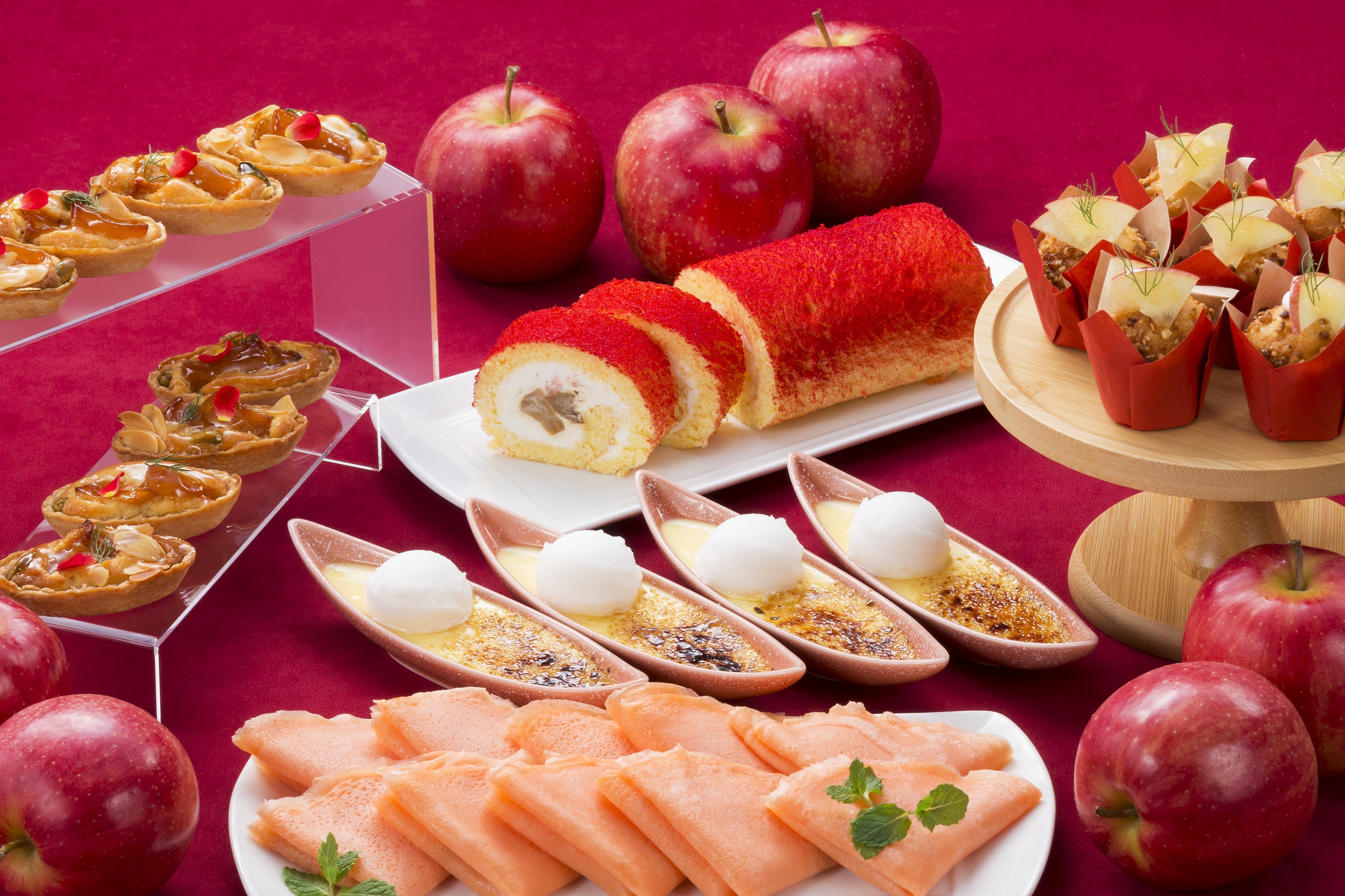 高野りんごを使用したスイーツイメージ