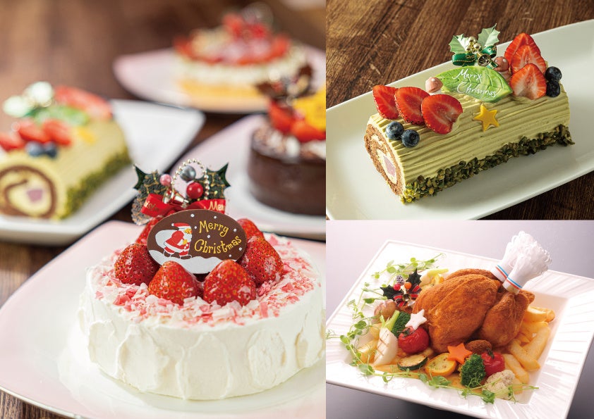 クリスマスケーキ・ローストチキン　イメージ