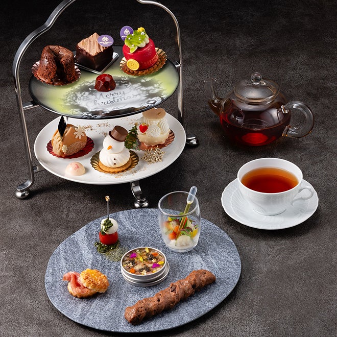 「ティーラウンジ」アフタヌーンティーセット～クリスマス～