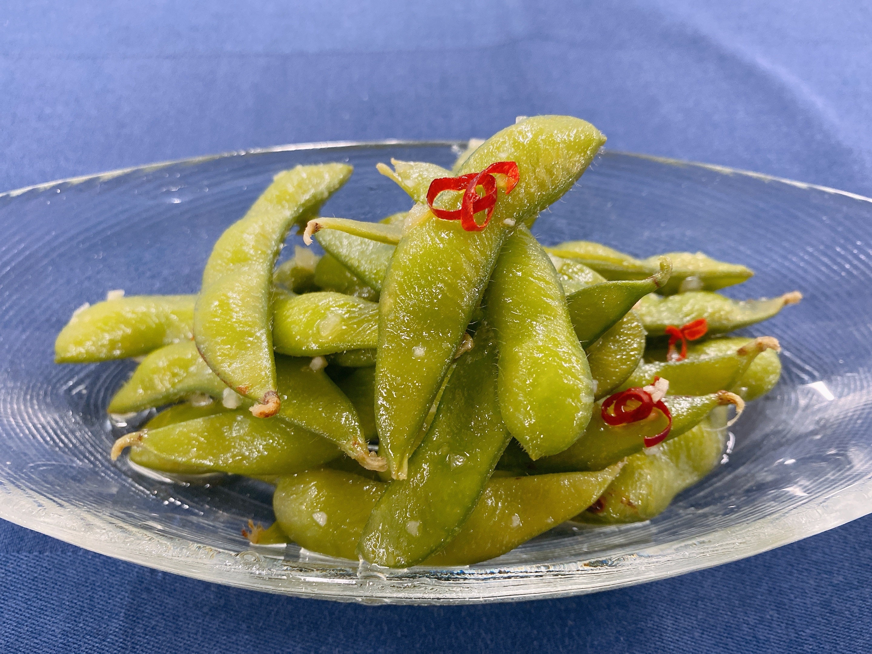 枝豆ガーリック炒め