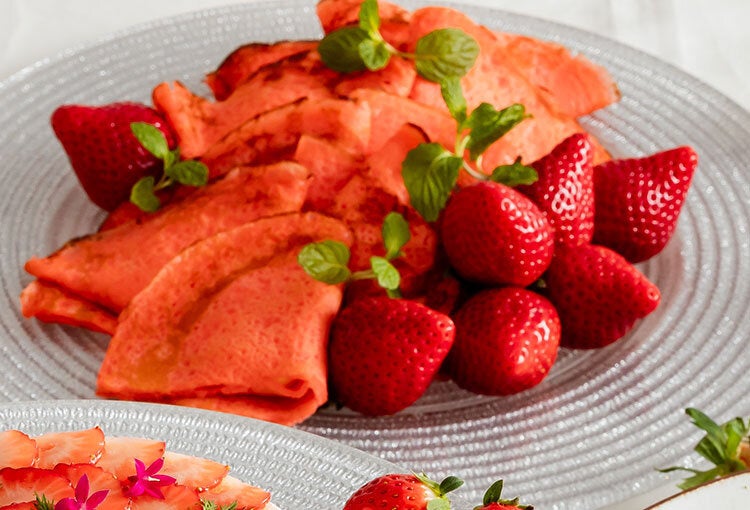 あまおう カスタードクレープ