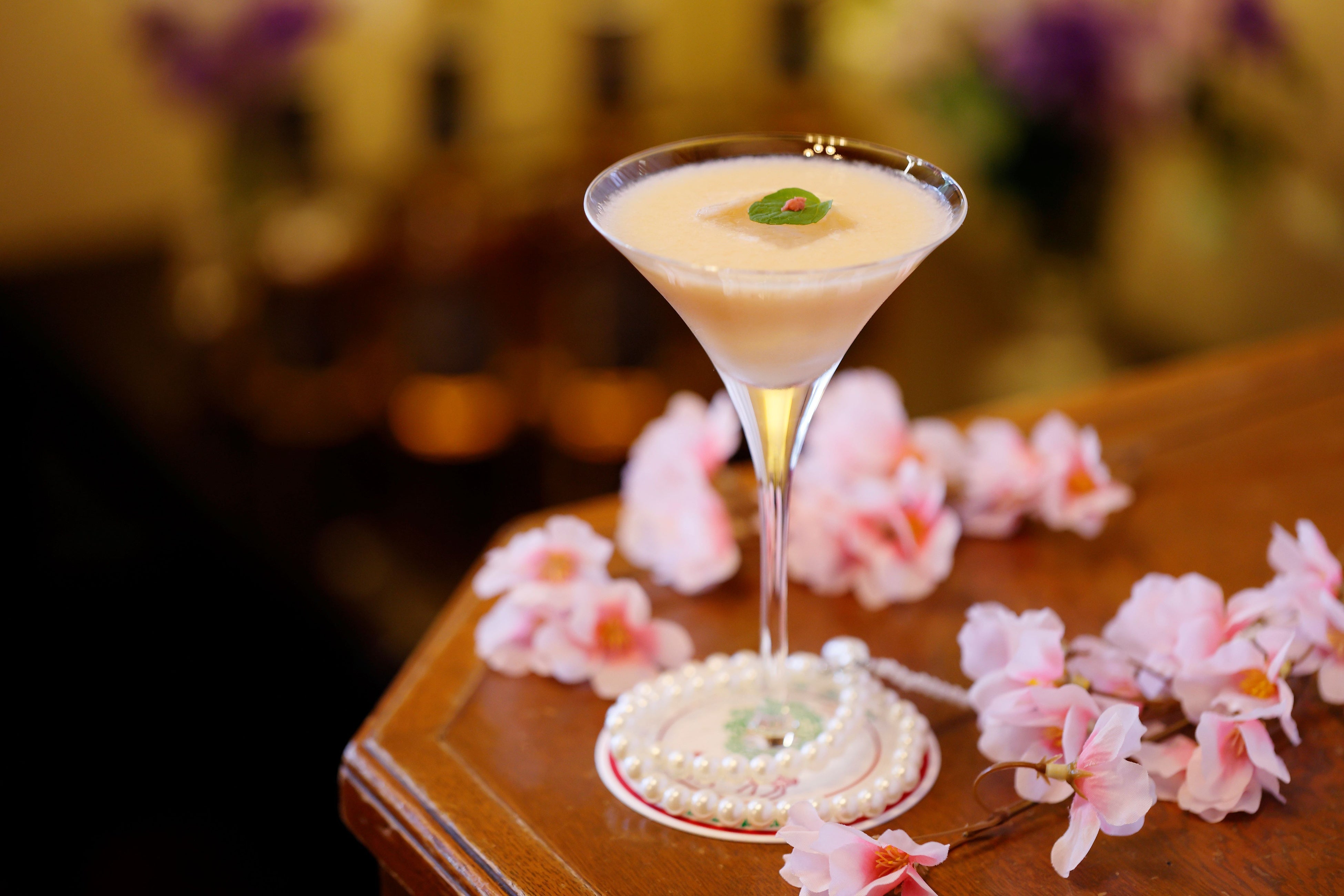 オリジナルカクテル「万葉美人」(イメージ)