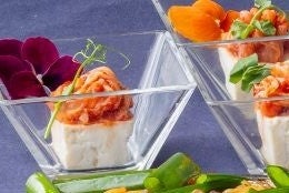 濃い豆腐とキムチ