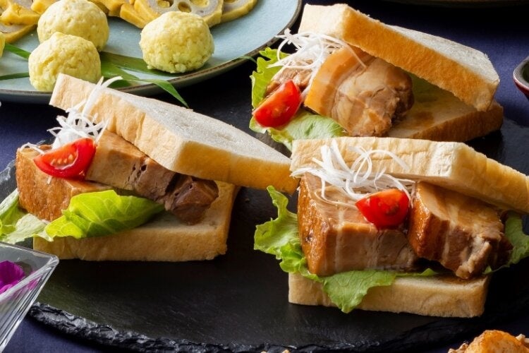 日本料理「瀬戸内」監修角煮サンド