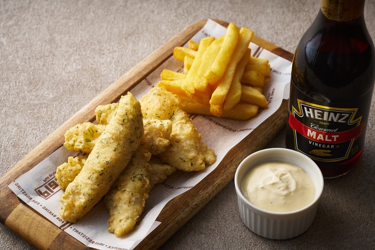【オーストラリア】 フィッシュ＆チップス ～タルタルソースとモルトビネガー～