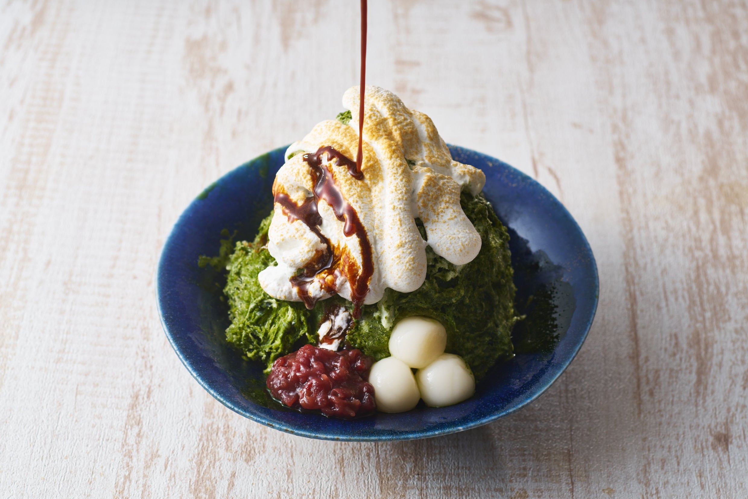 抹茶かき氷　※イメージ