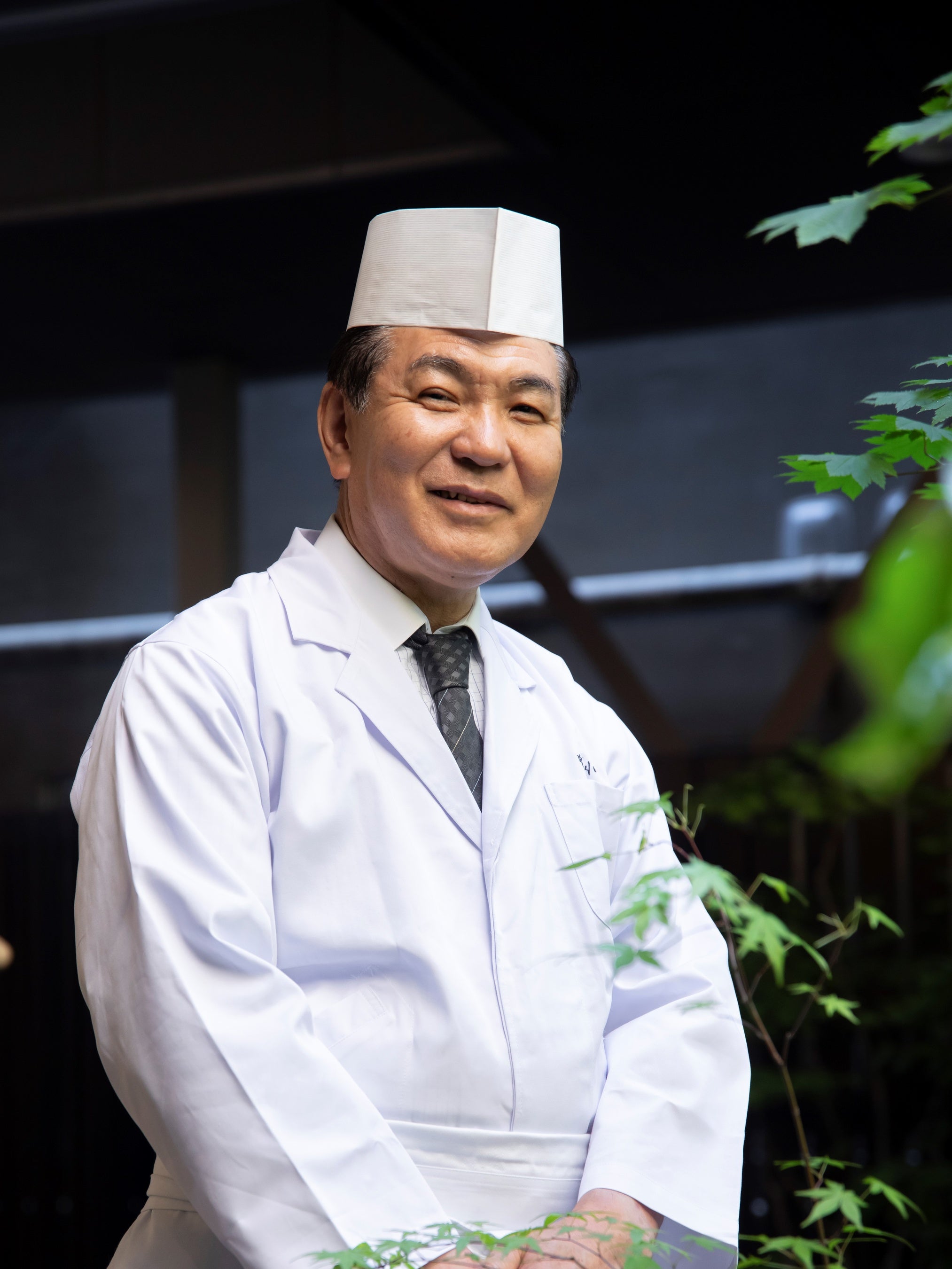 和倉温泉 加賀屋 総料理長 宇小藤雄氏