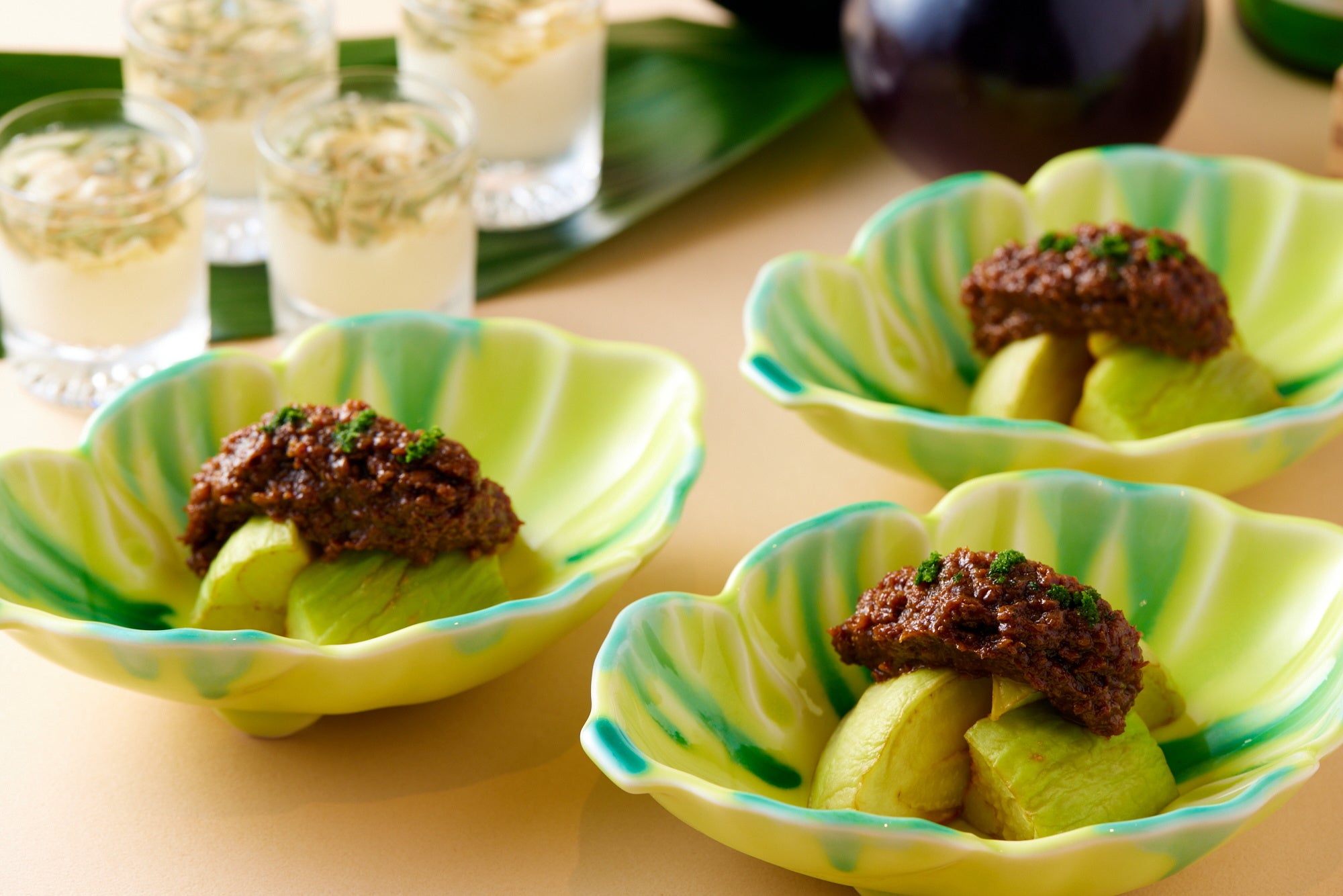 おばんざい 京都産なすと鶏味噌イメージ