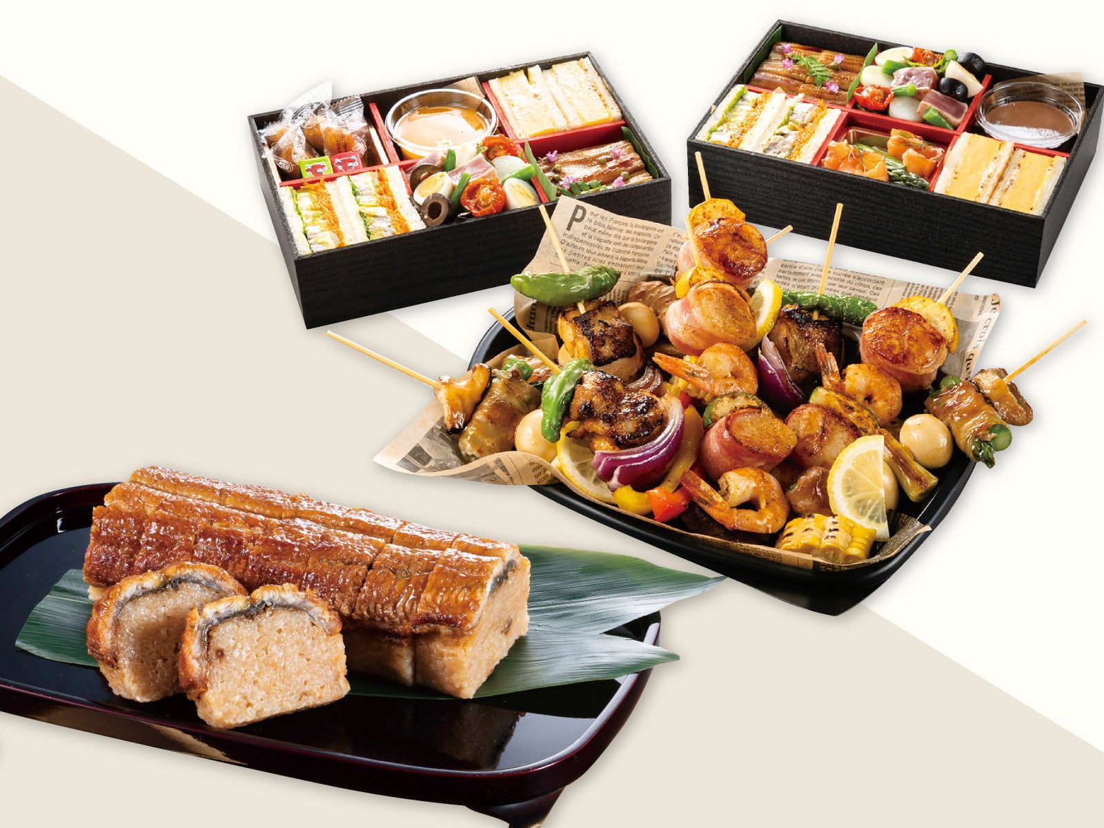 サマーパーティーセット・鰻の棒寿し