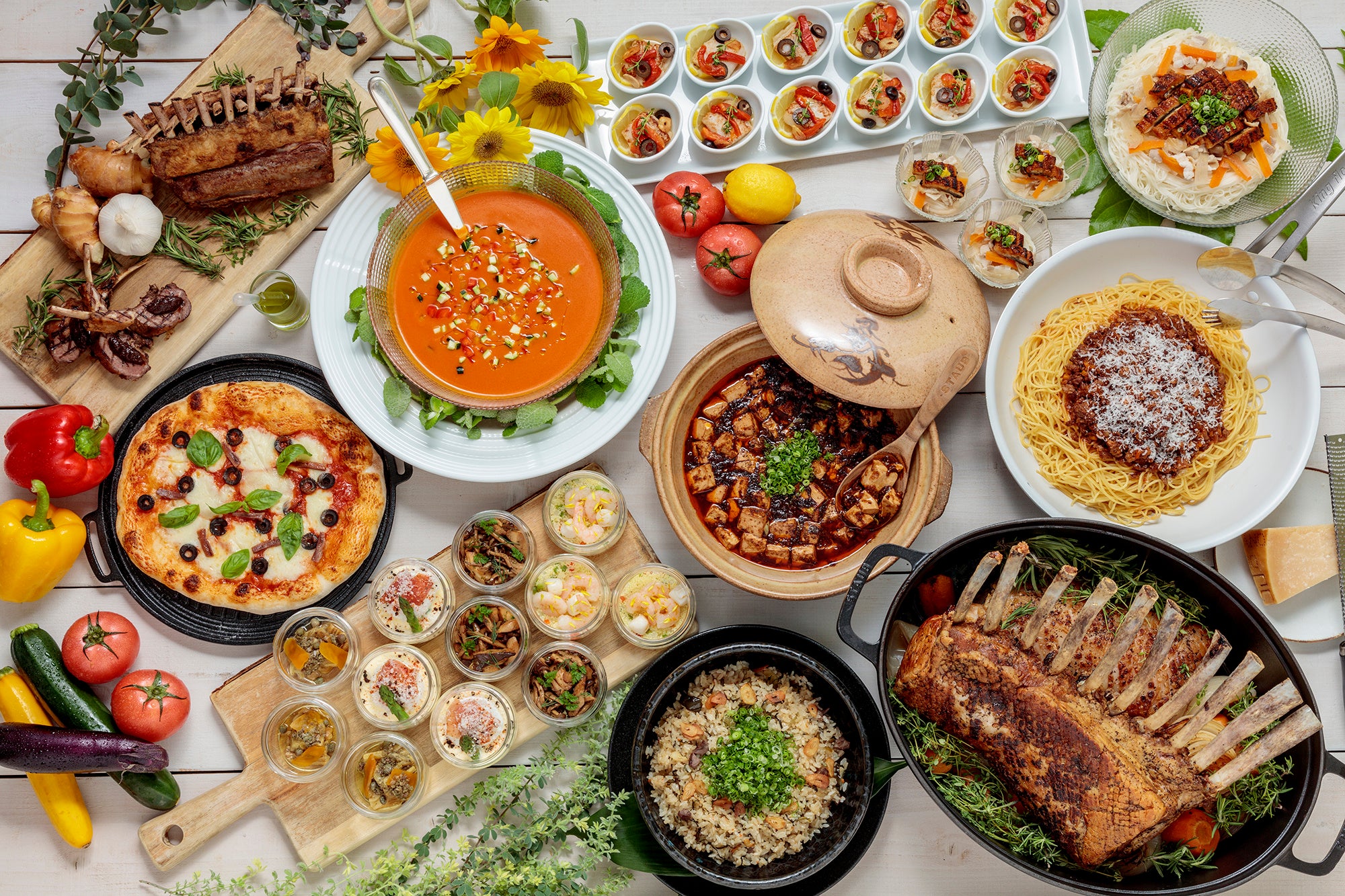 「アニバーサリーランチブッフェ」料理イメージ