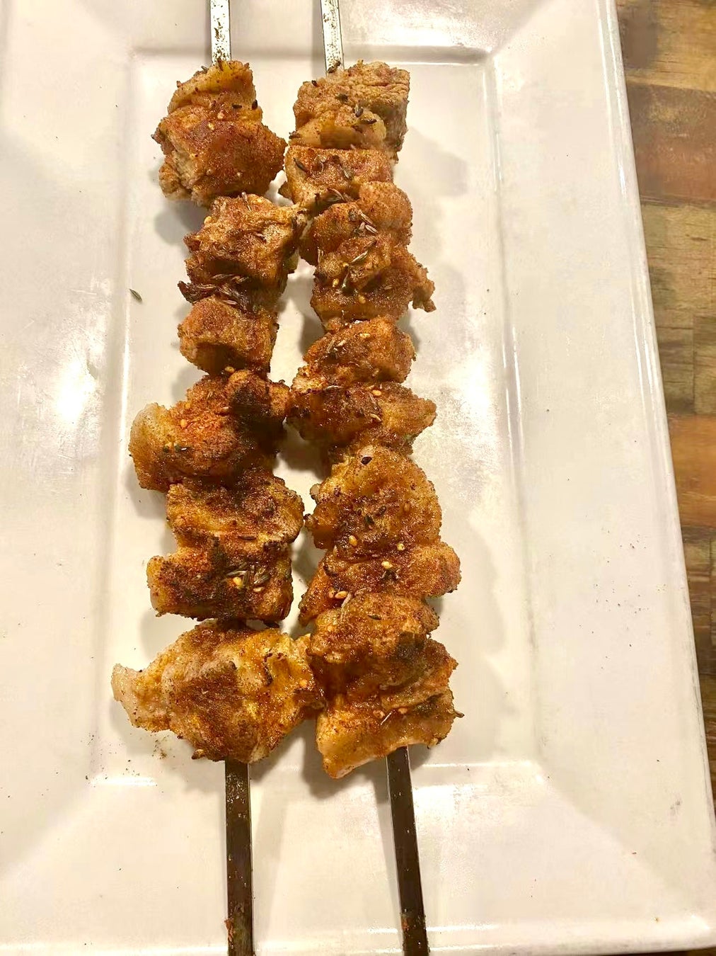 波斯(ペルシャ)牛肉串焼き1本 ¥880