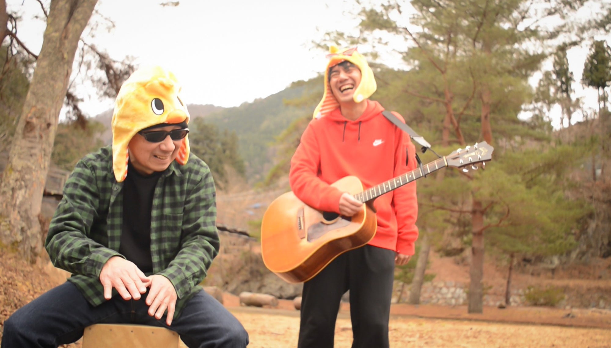 双鴨の2人（左：チャーボー、右：のっち）