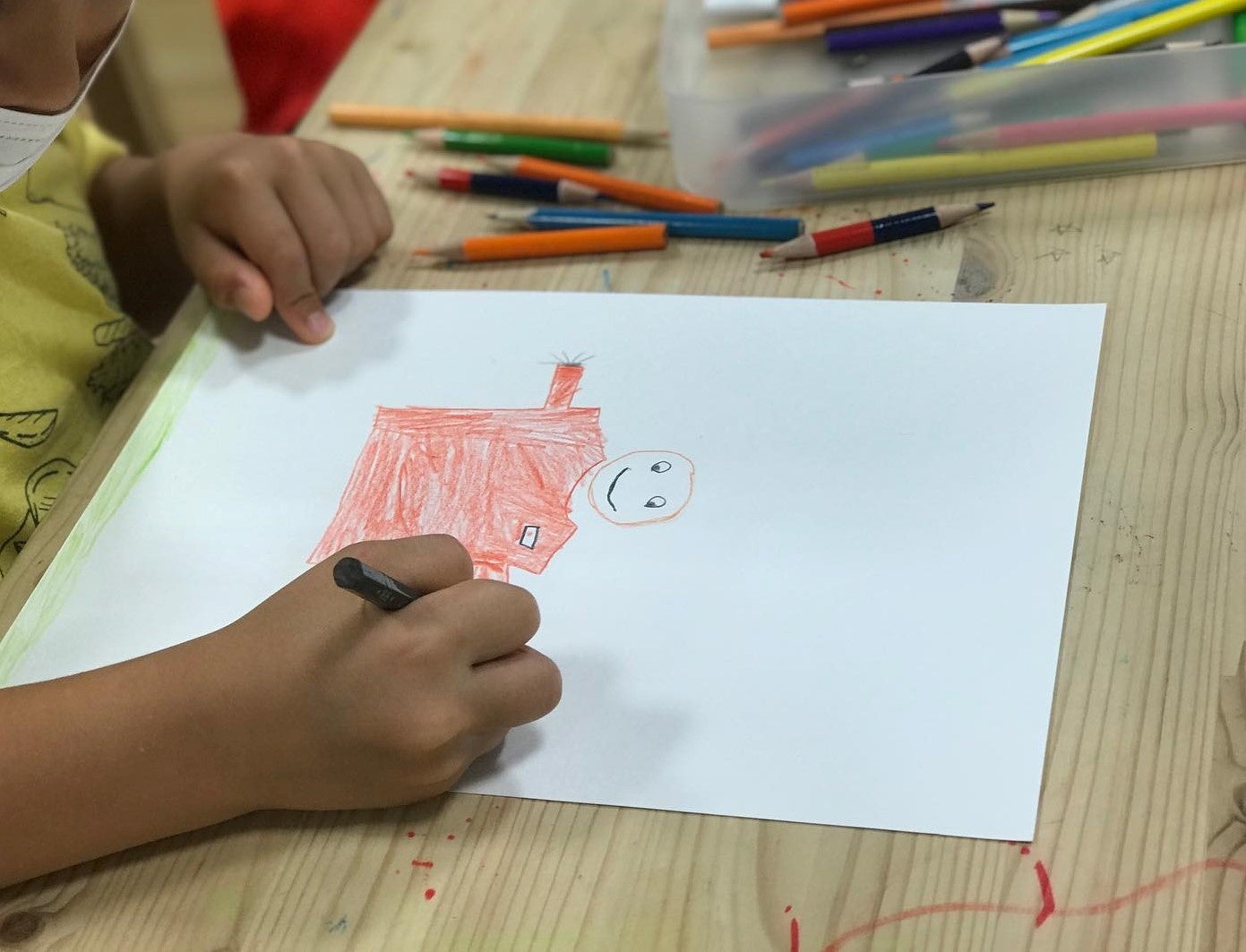 おえかきワークショップにて