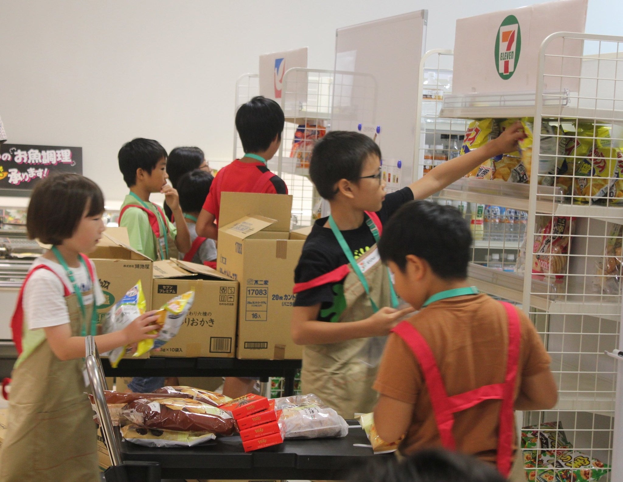 商品陳列に挑戦