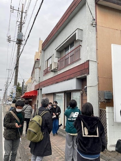 空き店舗調査の様子