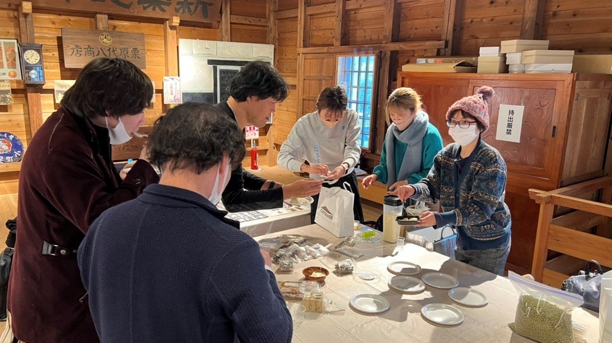 食品メニュー開発の様子
