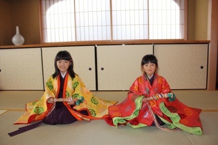 　　　　　装束試着体験イメージ