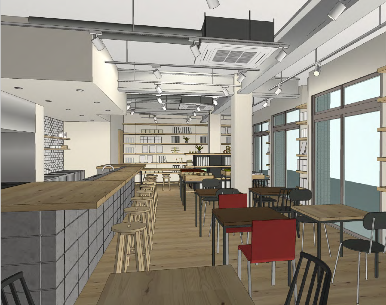 店舗内観イメージ ※デザインは変更になる場合がございます。